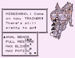 anal_beads ass avian bedroom_eyes bent_over big_butt digital_creature digital_media_(artwork) encouragement encouraging_viewer female game_boy game_boy_family generation_1_pokemon glitch glitch_creature glitch_pokemon hair hammerspace_anus inventory item_duplication looking_at_viewer looking_back looking_back_at_viewer missingno. mr.bootylover narrowed_eyes naughty_face nintendo pixel_(artwork) pokeball pokeball_anal_beads pokeball_sex_toy pokemon pokemon_(species) presenting presenting_hindquarters seductive sex_toy solo sprite_art talking_to_viewer thick_thighs