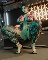 ada wong from capcom by hype3d
