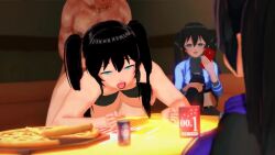1girls 3d 3d_animation 3d_model ahe_gao animated areola areolae big_breasts black_hair breasts female latam_virtual_youtuber long_hair multicolored_hair nipples nude_female nude_male sex shai_zoe shaizoe_ shaizoe_(character) shaizoe_(female) shaizoe_(male) tagme thighs twintails vaginal_penetration video virtual_youtuber vtuber