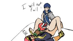 anal captain_falcon chrom_(fire_emblem) f-zero fire_emblem fire_emblem_awakening gay male male_only mario_(series) piranha_plant simple_background super_smash_bros. tagme white_background yaoi ytekk