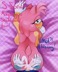 amy rose from sonic (series) by jessedoodles