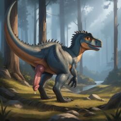 ai ai_generated dinosaur dromaeosaurid reptile scalie theropod