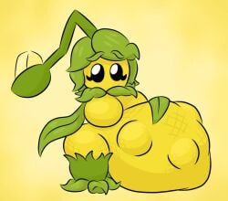 1girls anthro anthrofied ass belly belly_bulge breasts eslpixel fat female female_pred flora_fauna kernel-pult_(pvz) plant plant_girl plant_humanoid plantie plants_vs._zombies plants_vs_zombies popcap_games pred pussy vore vore_belly weight_gain
