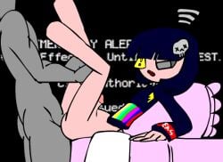 2boys anal animated anon bottomless eas-kun_(character) eas_community edit emergency_alert_system-kun fixed_version gif light-skinned_male male minus8 nec-12 not_female penis repost