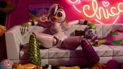 glamrock chica (fnaf) from five nights at freddy's by reversemilkman