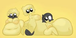 1girls anthro anthrofied ass belly belly_bulge breasts eslpixel fat female female_pred flora_fauna plant plant_girl plant_humanoid plantie plants_vs._zombies plants_vs_zombies popcap_games pred pussy sunflower_seed_(pvz) vore vore_belly weight_gain