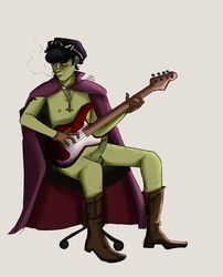 gorillaz male male_only murdoc_niccals tagme upside_down_cross