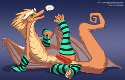 anus coinn8 dragon feral genitals male_only penis simple_background text url