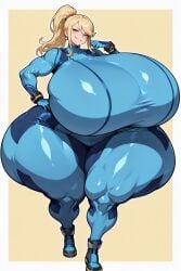 1girls ai_assisted ai_generated ass ass_bigger_than_head ass_body ass_focus big_ass big_breasts big_butt big_thighs bimbo blonde_female blonde_hair breasts breasts_bigger_than_head curvaceous curvy curvy_figure enormous_ass enormous_breasts fat_ass female female_focus female_only gigantic_ass gigantic_breasts gigantic_thighs huge_ass huge_breasts huge_butt huge_thighs human hyper hyper_ass hyper_breasts jiggling_ass jumpsuit large_ass large_breasts massive_ass massive_breasts nintendo ponytail request requested rising_error risingerror samus_aran short_hair solo solo_focus sweat sweaty_body thick_ass thick_hips thick_thighs thighs voluptuous voluptuous_female wide_hips zero_suit zero_suit_samus