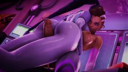 1futa 1girls 3d animated ass blackjr dark-skinned_futanari female futa_on_female futanari overwatch shorter_than_30_seconds shorter_than_one_minute sombra sound tagme thigh_sex video voice_acted widowmaker