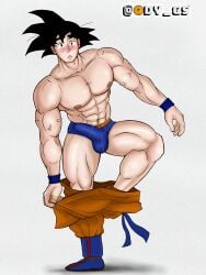 anal dragon_ball dragon_ball_super dragon_ball_z gay gay_sex goku kakarot male_only solo_male son_goku