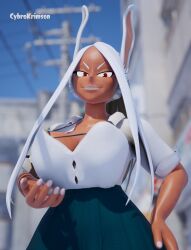 3d big_breasts blender_(software) boku_no_hero_academia cybrokrimson implied_prostitution my_hero_academia prostitution rabbit_ears usagiyama_rumi