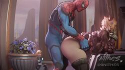 1boy 1girls 3d animated ass big_ass clothed_sex doggy_style female from_side invisible_woman invisible_woman_(marvel_rivals) longer_than_10_seconds male male/female marvel marvel_comics marvel_rivals nithes no_sound peter_parker sex sex_from_behind shorter_than_30_seconds spider-man spider-man_(marvel_rivals) spider-man_(series) squirrel_girl_(marvel) squirrel_girl_(marvel_rivals) standing standing_sex straight sue_storm tagme video