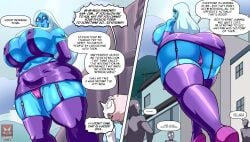 blue diamond (steven universe) from cartoon network by estella comics