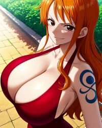 nami (one piece) from one piece by xpisaydi11
