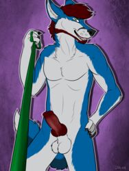 3:4 anthro dolar domination hi_res leash leash_pull male male_only nude petplay roleplay solo