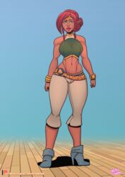 gerudo from the legend of zelda by notzackforwork