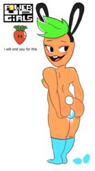 anal_insertion anthro ass ass_grab blue_legwear bunny_ears carrot carrot_(mario) easter easter_egg looking_away mario_(series) meow_fuck nintendo power_up power_up_girl super_mario_land_2 white_background