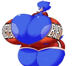 abs anthro areolae ass avian beak big_areola big_breasts big_butt big_thighs bird blue_fur blue_nipples breasts busty busty_bird cleavage feathers female female_focus female_only gray_nipples huge_areolae huge_breasts huge_nipples huge_thighs hyper hyper_ass hyper_breasts jaeh nipples nude nude_female original original_character red_eyes smile thick thick_thighs thighs wide_hips