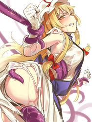 yukari yakumo from touhou by asutora