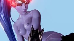 3d demolljok female female_only honey_select overwatch simple_background small_breasts studio_neo widowmaker