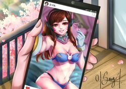 d.va from overwatch by liilica