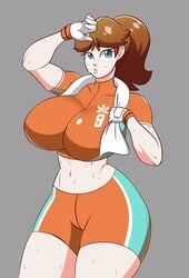princess daisy from mario (series) by frowntown