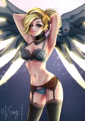 angela ziegler from blizzard entertainment by liilica