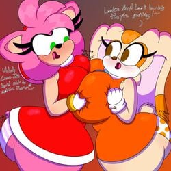 1:1 2020 2girls 3barts 4k abstract_background absurd_res accessory admiration amy_rose anthro ass_jiggle ass_shake big_ass big_breasts big_butt big_ears bimbo blush bodily_fluids bottomwear bouncing_butt breast_envy breast_expansion breast_grab breast_squeeze breast_squish breast_to_breast breasts breasts_frottage brown_eyes bubble_butt butt butt_jiggle clothed clothing cream_the_rabbit curvaceous curvy_figure dialogue digital_drawing_(artwork) digital_media_(artwork) dress drooling dump_truck_ass duo english_text eulipotyphlan eyelashes female female/female female_only fingers floppy_ears fur furry gloves green_eyes grope groping groping_breasts hair hair_accessory hairband hand_on_breast handwear headband hedgehog hi_res highres hourglass_figure huge_ass huge_breasts huge_butt jiggling lagomorph large_breasts leporid mammal motion_lines multicolored_body multicolored_fur orange_body orange_fur panties pattern_bottomwear pattern_clothing pattern_panties pattern_underwear pink_body pink_fur pink_hair polka_dot_panties polka_dots rabbit saliva sega shaking_ass short_hair shortstack simple_background small_waist smile sonic_(series) sonic_the_hedgehog_(series) squish standing striped_bottomwear striped_clothing striped_panties striped_underwear stripes tan_body tan_fur text thick_thighs tongue two_tone_body two_tone_fur underwear upskirt video_games voluptuous white_body white_fur wide_hips yuri