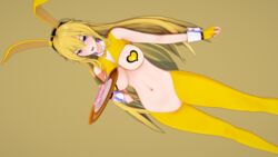 3d bunny_ears condoms extremesoda heart_censor reverse_bunnysuit rwby tagme yang_xiao_long