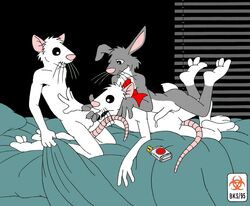 1990s 1995 20th_century alice_(biohazard) biohazard_(artist) bob_(biohazard) furry rat rodent