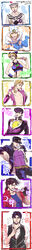 1girls 2014 6+boys 7boys ? abs absurd_res alternate_eye_color anchor_symbol armlet armpits bandana bare_arms bare_shoulders battle_tendency belt black_hair blonde_hair brown_hair chains chest clothed clothing condom condom_in_mouth condom_packet_strip condom_wrapper diamond_is_unbreakable double_bun earrings female fingerless_gloves fully_clothed giorno_giovanna girly green_eyes green_lipstick green_nails hat heart highres holding_condom human human_only imminent_sex inviting jacket japanese_text johnny_joestar jojo's_bizarre_adventure jojolion jolyne_kujo jonathan_joestar joseph_joestar josuke_higashikata josuke_higashikata_(jojolion) jotaro_kujo lipstick long_hair long_image looking_at_viewer makeup mouth_hold multicolored_hair multiple_boys muscles muscular muscular_male nail_polish natsu_yasai navel necktie no_nipples open_clothes open_jacket open_mouth pants peace_symbol phantom_blood pompadour sailor_hat sailor_uniform seductive short_hair sitting standing stardust_crusaders steel_ball_run stone_ocean tall_image teeth text tied_hair translation_request two-tone_hair unbuttoned undressing vento_aureo