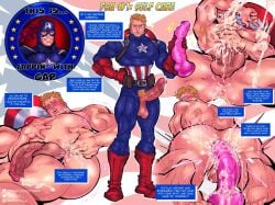 captain america from marvel by justthemeat/meat2go
