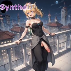 bowsette from mario (series) by synthed