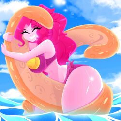 1girls 2025 2d bestiality big_tentacles big_thighs bikini bikini_bottom bikini_top closed_eyes curly_hair deviantart_link equestria_girls female female_human/male_feral happy hasbro huge_tentacle hugging human/tentacle hyper_thighs my_little_pony no_ai octopus pink_bikini pink_hair pink_skin pinkie_pie_(eg) pinkie_pie_(mlp) shiny_skin smile tentacle thick_thighs water western_cartoon xan-gelx_(xan)