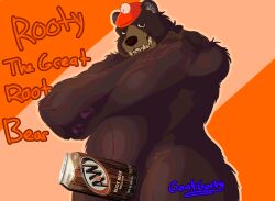 rooty the great root bear fan art