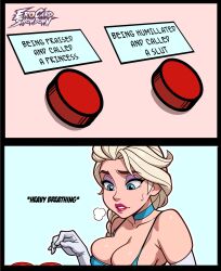 elsa (frozen) from disney by melongun