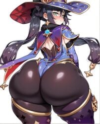 mona (genshin impact) from genshin impact by mochipawg