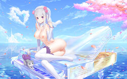 emilia (re:zero) from re:zero kara hajimeru isekai seikatsu by lisong shen