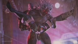 nemesis (resident evil) from dead by daylight by somehappened
