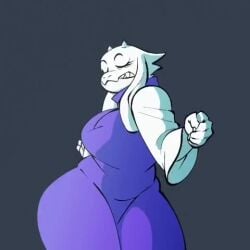 animated anthro big_ass big_breasts big_butt breasts closed_eyes clothed clothing dancing female furry furry_only short_video shorter_than_30_seconds solo tagme thick_thighs toby_fox toby_fox_(copyright) toriel undertale undertale_(series) video video_game video_game_character video_games