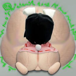 ass_expansion belly belly_bulge big_ass big_belly big_prey black_hair bunny_ears bunny_girl chubby_ass digest digested digested_alive digested_prey digesting digesting_live_prey digesting_prey digestion digestion_noises digestion_sequence doll doll_girl edit edited female female_pred female_predator fumo_plush large_ass large_prey pink_dress plush plushie post_vore red_eyes small_pred small_predator tewi_inaba touhou touhou_project vore