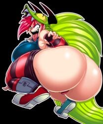 1girls ass ass_focus ber00 big_ass bimbo bubble_ass bubble_butt butt_focus cartoon_network dat_ass demencia_(villainous) female female_only huge_ass huge_breasts huge_thighs large_ass large_breasts presenting presenting_hindquarters red_hair shoes sneakers squatting thick_thighs thighhighs thighs tisinrei tongue_out villainous voluptuous