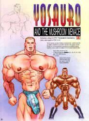spi-n-t male male_only gay yaoi original tagme muscular bara traditional_media archived_source