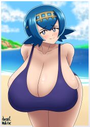 lana (pokemon) from nintendo by azraelwebster
