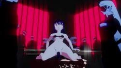 ado ado_(music-artist) animated anime anime_girl anime_style artist_name blue_hair female gif mp4 public public_exposure singing surrounded tagme tamagosan trailer video webm work_in_progress