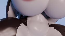 16:9 3d_(artwork) 3d_animation animated anthro areola bella_(fluffyglitch) big_breasts breasts coral_dragon_(rainbowwave) digital_media_(artwork) dividebyezero_(rigger) female fluffyglitch genitals hair hi_res huge_breasts nipples no_sound nude red_hair smile solo tagme thick_thighs video video wide_hips widescreen wings