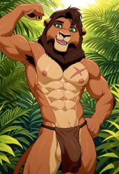 kovu (the lion king) from the lion king by twall97