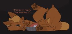 absurd_res animal_genitalia animal_penis animated animated_cum anus ass backsack ball_tuft balls beans_(disambiguation) big_penis blep blush blush_lines bodily_fluids brown_penis canid canine canine_genitalia cheek_tuft clench cum dairy_products dialogue dragonbooper ears_back eeveelution english_text erection facial_tuft feral feral_male feral_only flareon fluffy food fur generation_1_pokemon genital_fluids genitals glistening glistening_genitalia glistening_penis hi_res holidays knot knotted_penis looking_back loop lying male male_feral male_only mammal microsoft minecraft mojang nintendo nude on_side orange_body orange_fur pawpads paws penis pimpkin_pie pivoted_ears pokemon pokemon_(species) presenting presenting_hindquarters solo solo_feral solo_male tail tan_body tan_fur thanksgiving throbbing tongue tongue_out tuft twitching whipped_cream xbox_game_studios