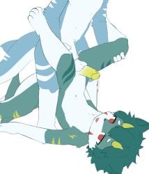 absurd_res anal anal_sex anthro bodily_fluids cum cum_in_ass cum_inside duo genital_fluids hi_res kemono looking_pleasured male male/male penetration zachyyy